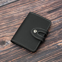 Men And Women Light-weight Thin Simple Leather Document Package