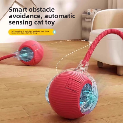 Automatic Interactive Cat Toy Ball with Sound