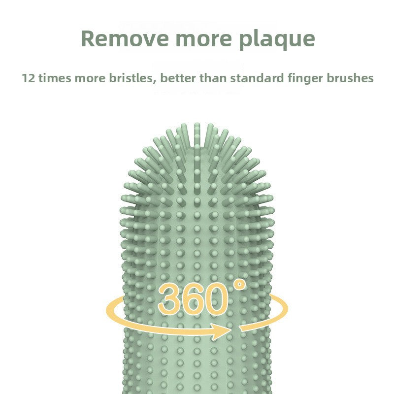 Silicone Pet Finger Toothbrush