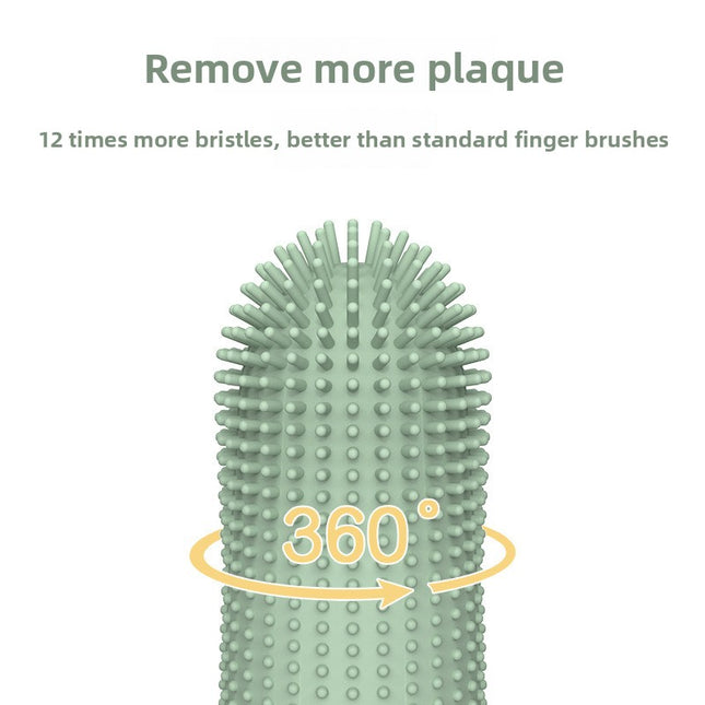 Silicone Pet Finger Toothbrush