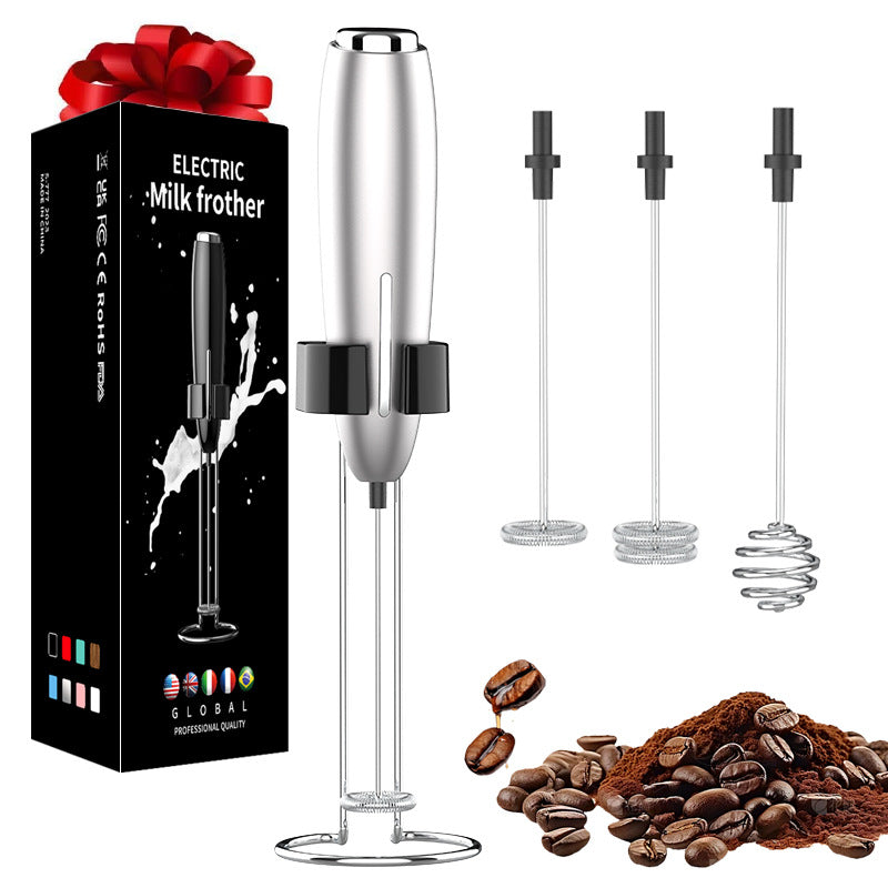 Handheld Electric Milk Frother and Egg Beater