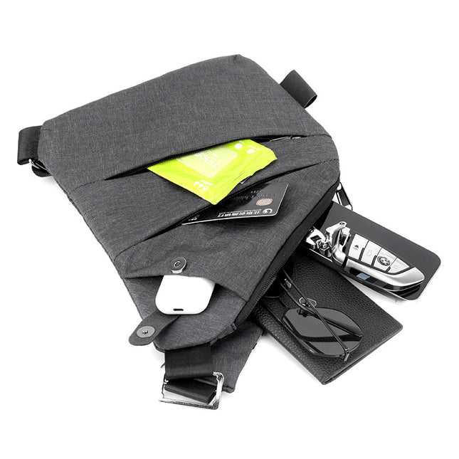Oxford Mens Chest Bag Crossbody Shoulder Bag