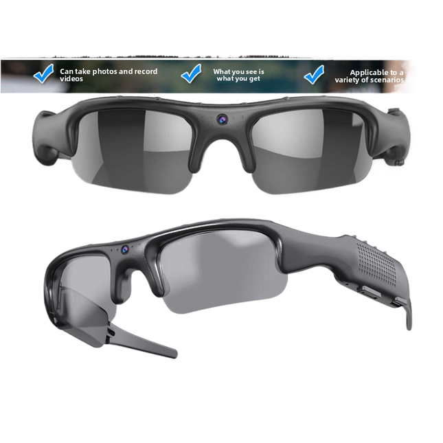 Sports Camera Glasses with WIFI Night Vision
