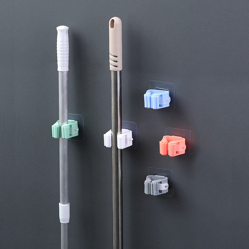 Smooth-edge mop holder