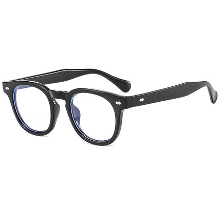 Retro Round Anti Blue Light Glasses