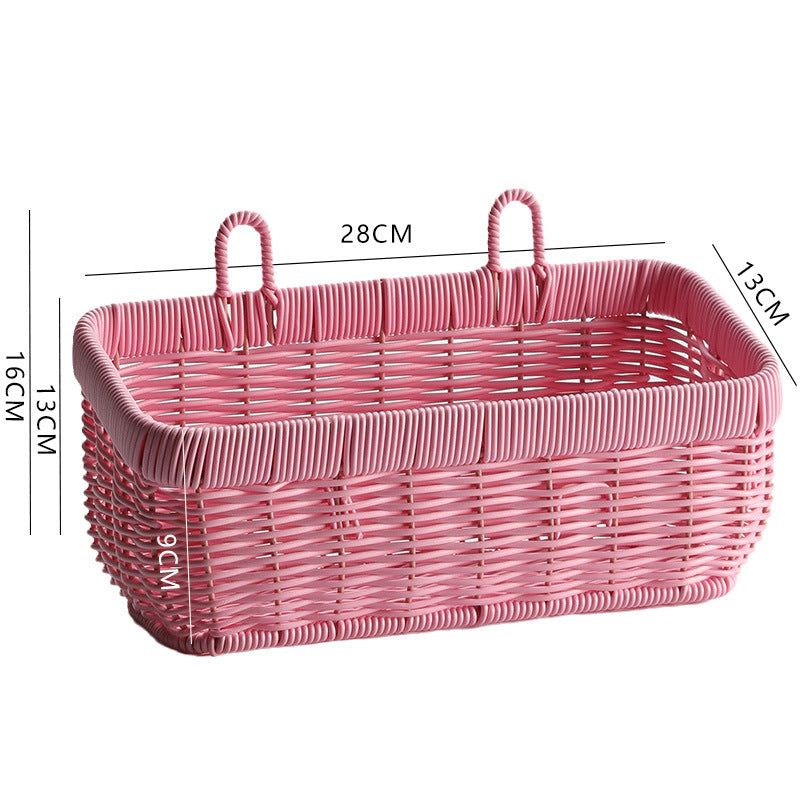 Imitation Rattan Storage Box