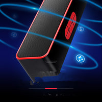 مكبر صوت لاسلكي للسيارة مزود بتقنية بلوتوث لإعلان الصوت