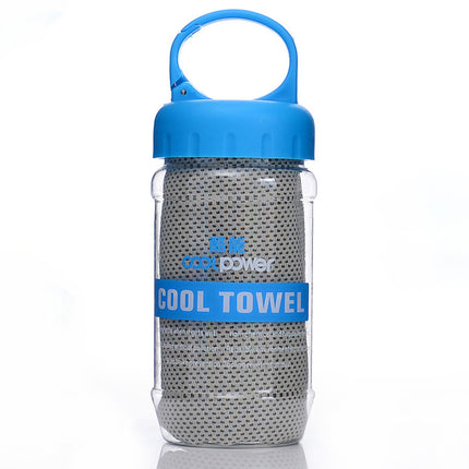 Cooling and sweat-absorbing cool towel