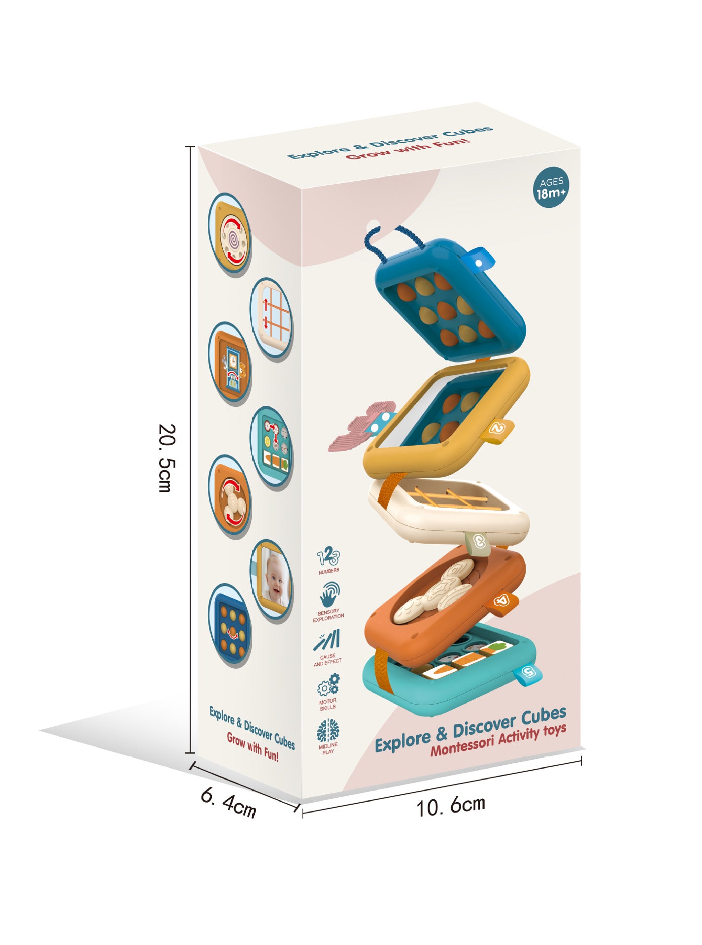 Baby Musical Stacking Blocks Educational Toy