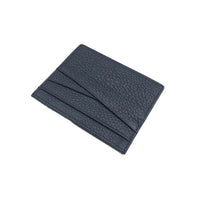 Leather Oil Edge Oblique Thin Bank Card Holder Soft Cowhide Document Package