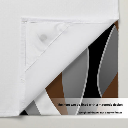 Double Layer Digital Print Shower Curtain