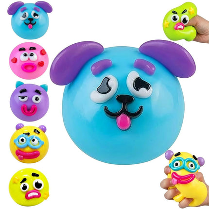 Dog Face Squeeze Toy