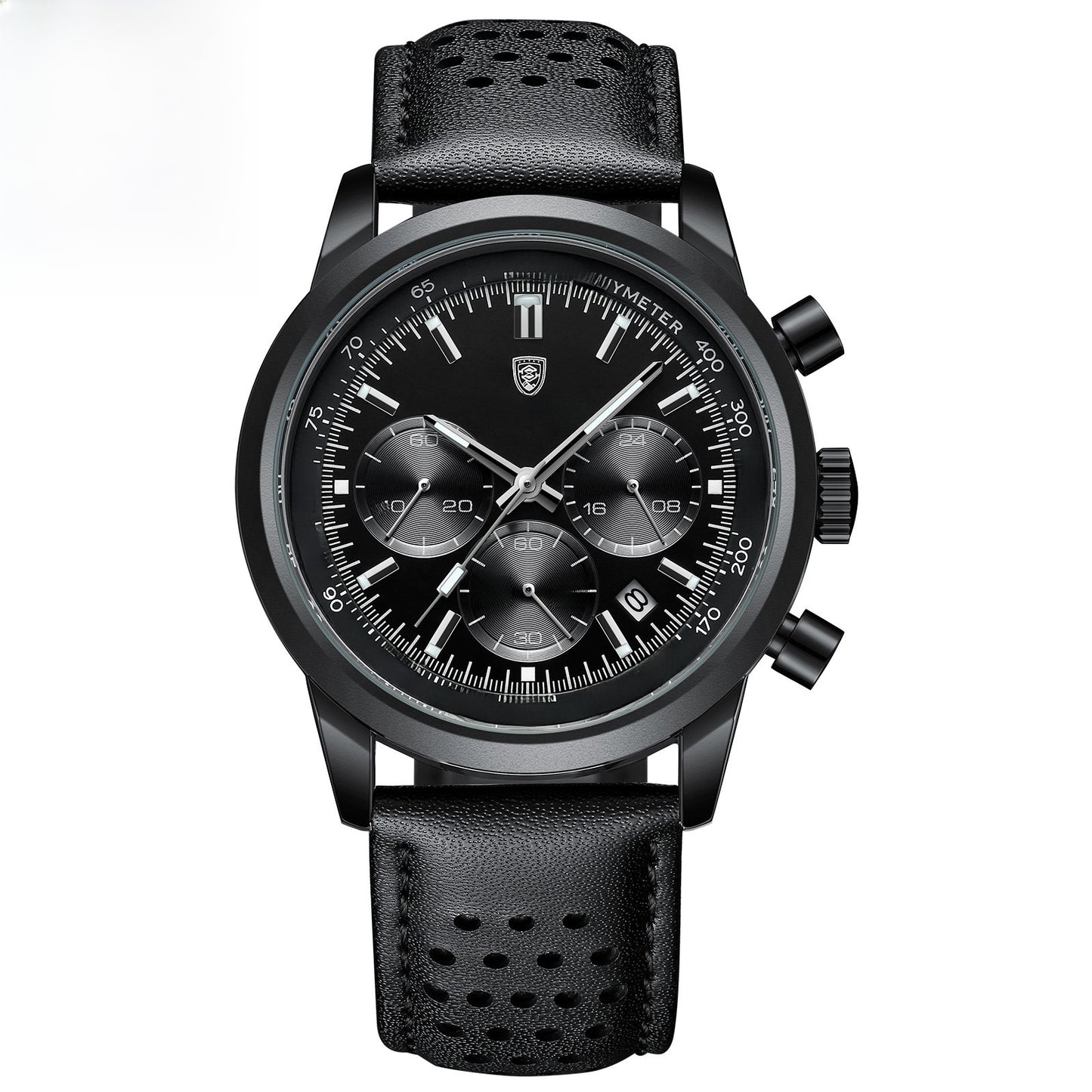 Mens Quartz Watch with Luminous Waterproof Features