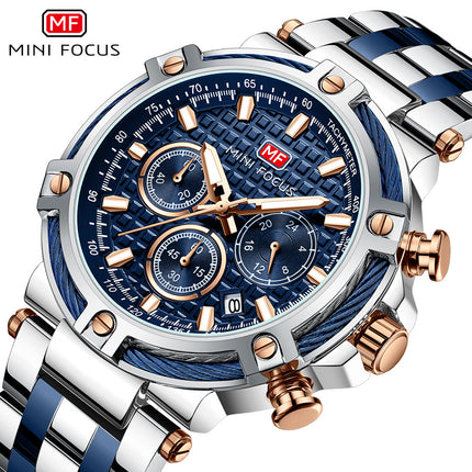 Mini Focus Mens Quartz Watch with Luminous Feature