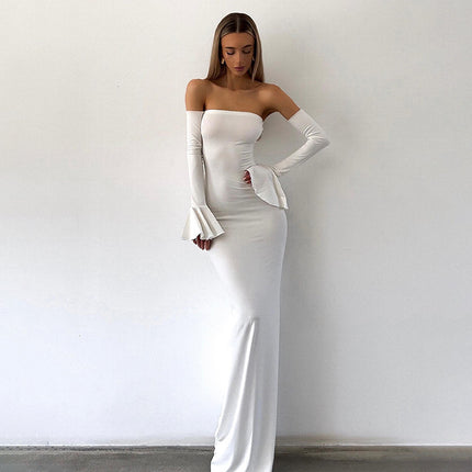 Slim Fit Fishtail Dress with