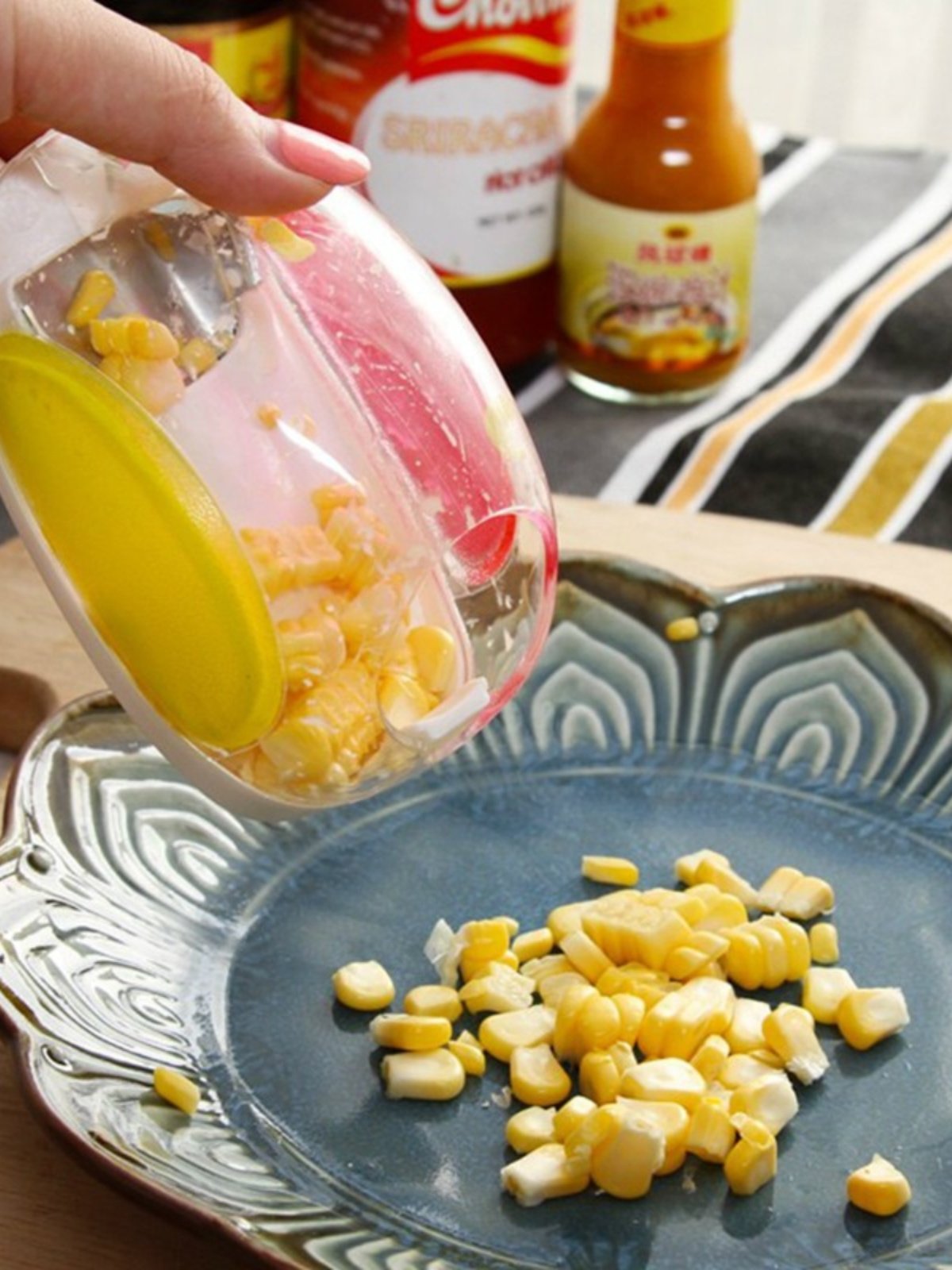 Manual Corn Kernel Remover