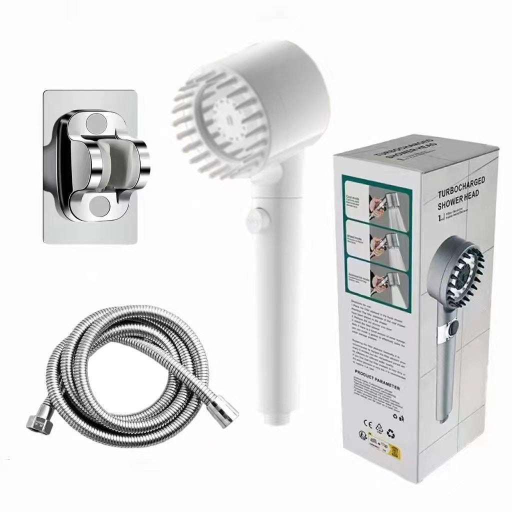 Handheld Multi-Function Shower Head with Water Filter
