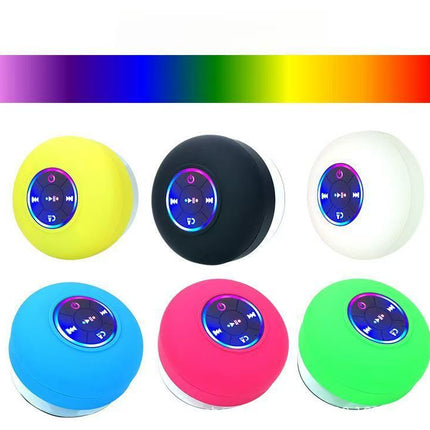Waterproof Bluetooth Speaker with LED Light