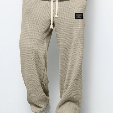 Mens Loose Fit Straight Leg Sweatpants
