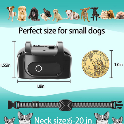Smart anti-bark device for pet training
