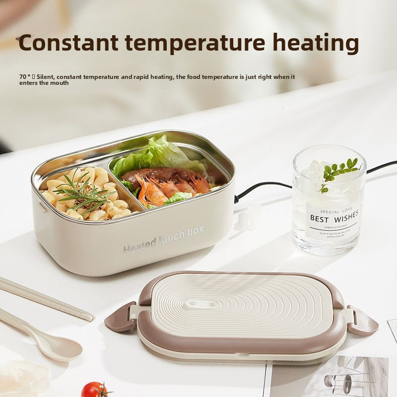 Constant temperature plug-in portable insulated lunch box