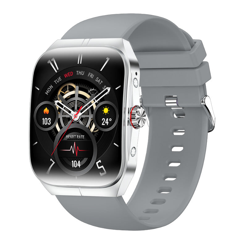 HK80 AMOLED Smart Watch with Bluetooth Call NFC Payment Health Monitoring