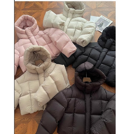 Women's Loose Fit Hooded Puffer Jacket