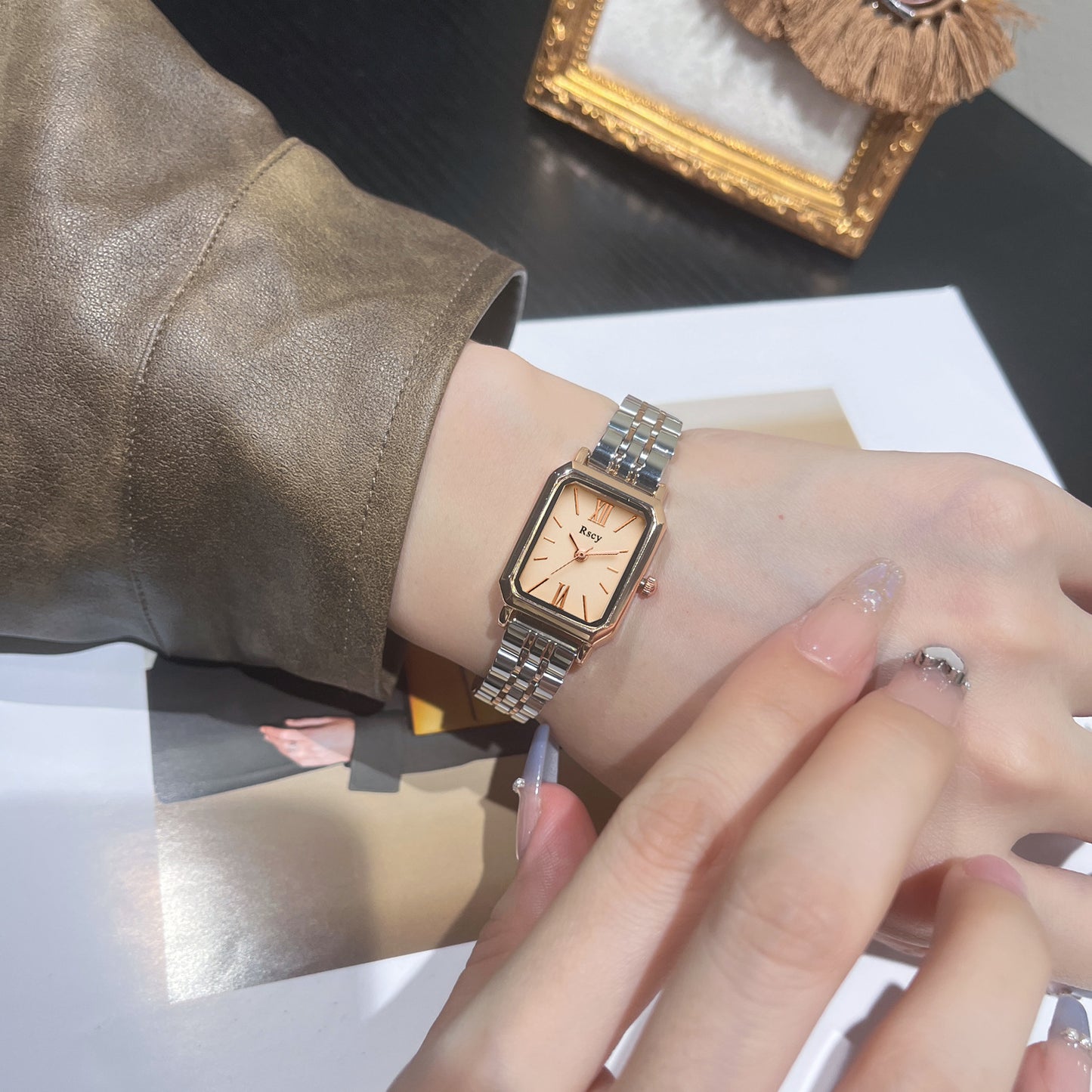 Retro Roman Numerals Women's Watch