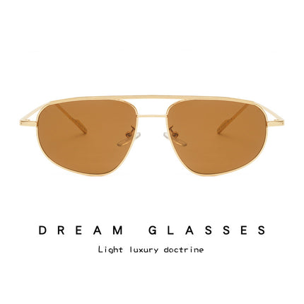 Retro Metal Frame UV400 Sun Glasses