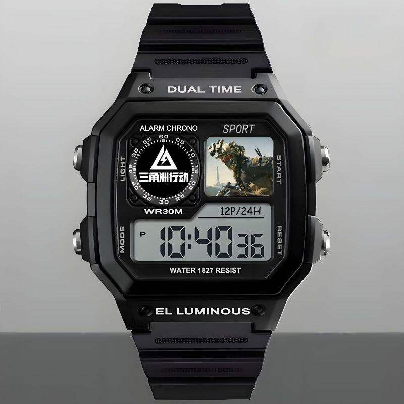 Digital Sports Watch with Alarm Calendar