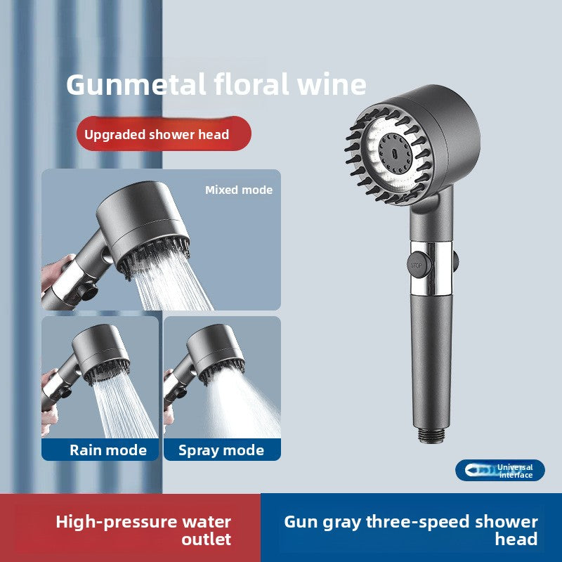 Handheld Shower Head with Massage and Filter