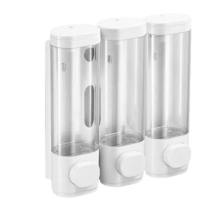 Wall Mounted Three Head Manual Soap Dispenser