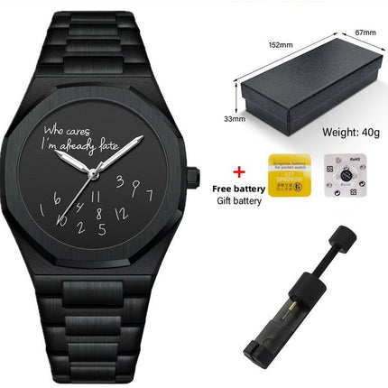 Octagonal Luminous Digital Mens Watch