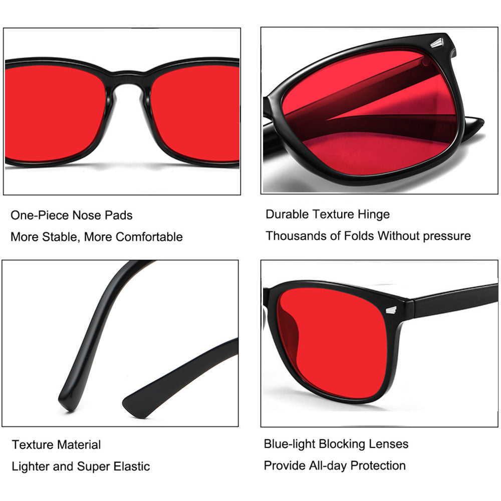Square Frame Blue Light Protection Glasses