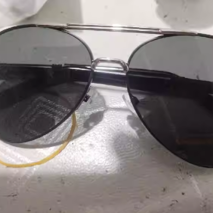 Metal Polarized Sunglasses Retro Large Frame Driving Glasses