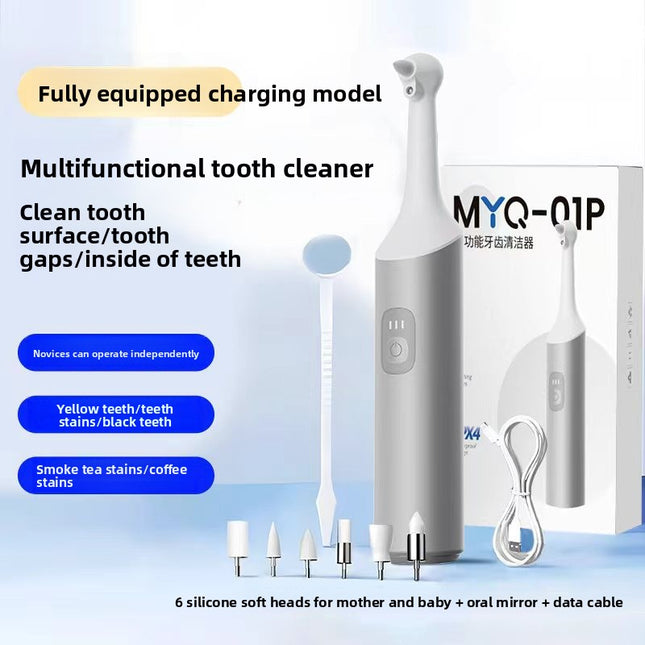 Ultrasonic Teeth Cleaning Polisher with 6 Heads