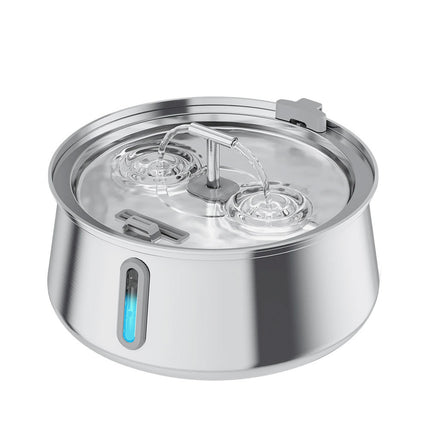Stainless Steel Pet Water Fountain Dispenser