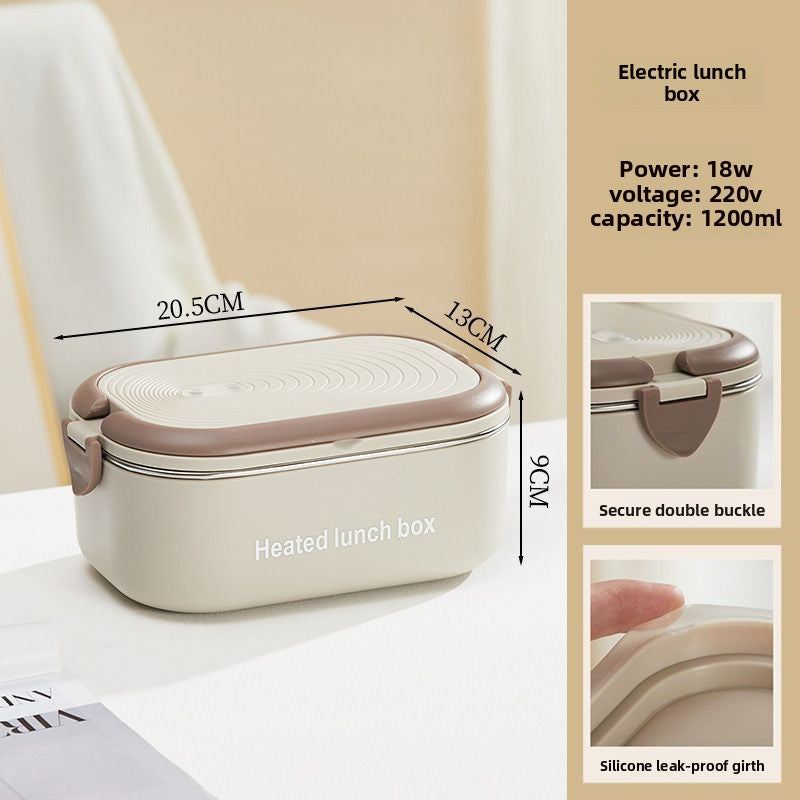 Constant temperature plug-in portable insulated lunch box