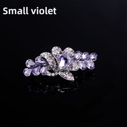 Water droplet spring clip