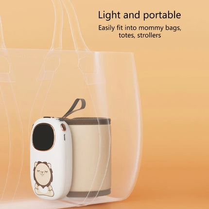 Baby Rechargeable Bottle Thermal Sleeve Soaking Milk Out Portable Warm Milk Warmer Thermostatic Heating Milk Mixing Cup Sleeve