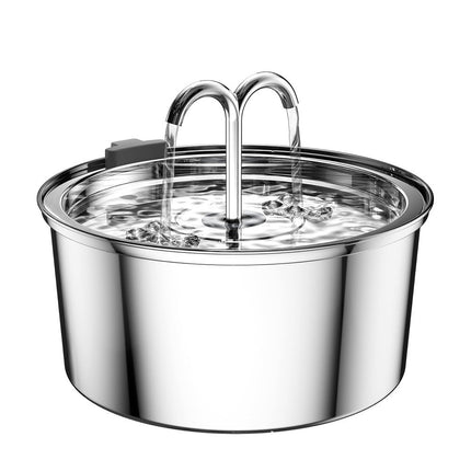 Stainless Steel Pet Water Fountain Dispenser