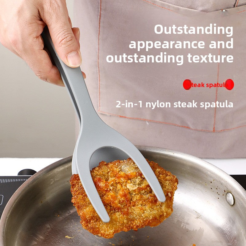 Nylon Cooking Spatula with Double Handle