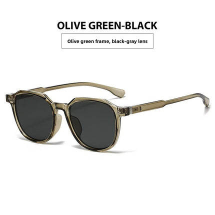 Women's Round Frame Polarized Sunglasses Fashion UV400