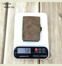 Retro Style Metal Multifunctional Zinc Alloy Card Holder