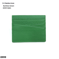 Leather Oil Edge Oblique Thin Bank Card Holder Soft Cowhide Document Package
