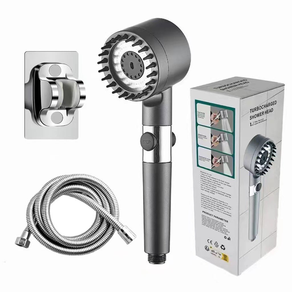 Handheld Multi-Function Shower Head with Water Filter
