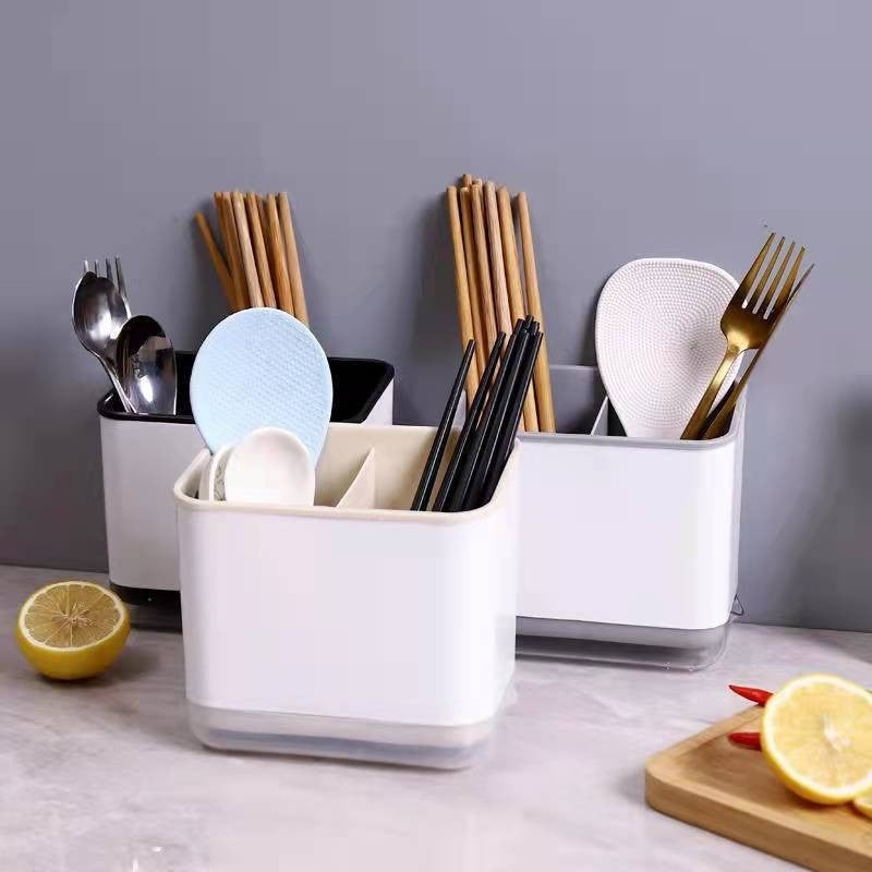 Kitchen Chopstick Drainer Storage Rack