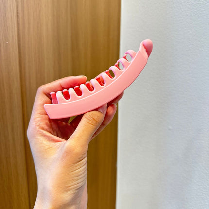Elegant Vertical Banana Hair Clip