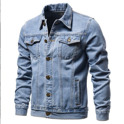 Mens Casual Denim Jacket