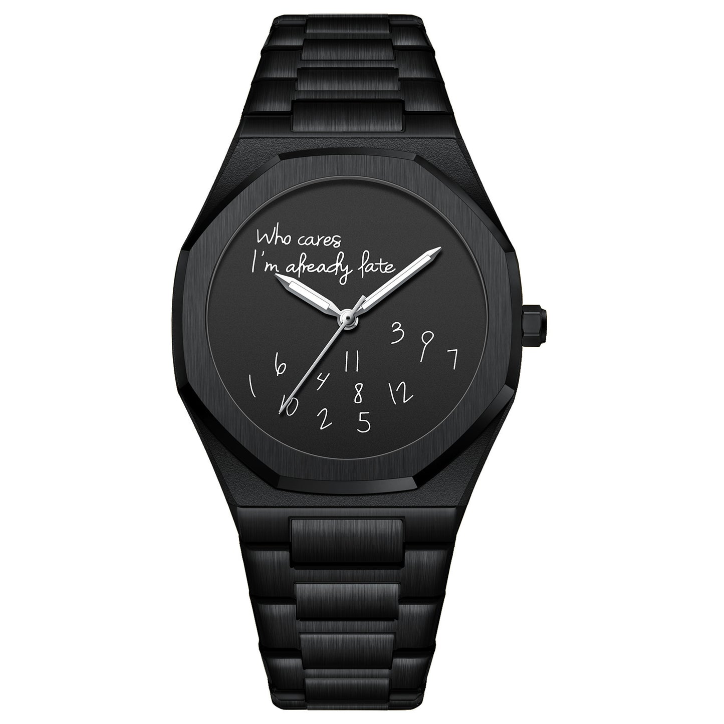 Octagonal Luminous Digital Mens Watch